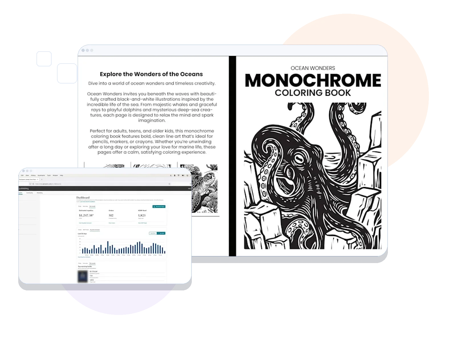 KDP & Publishing Amazon service visual