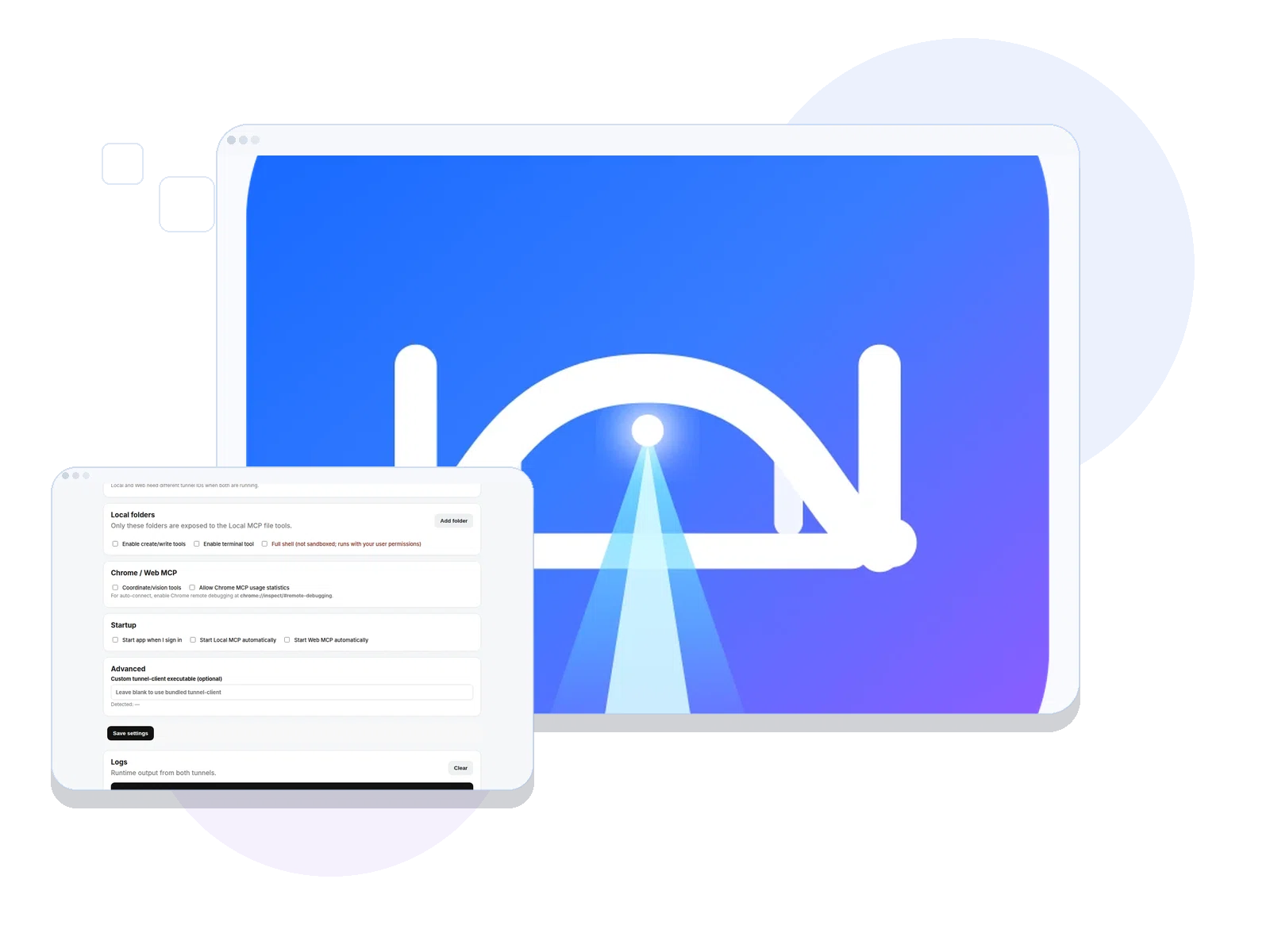 ChatGPT MCP Bridge product hero visual
