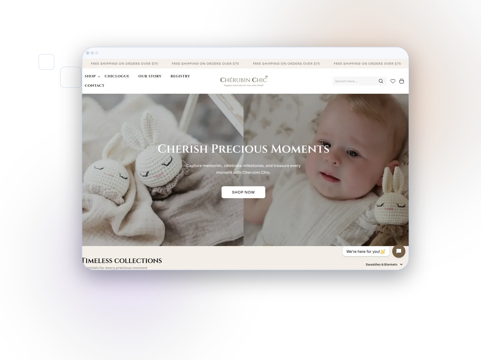 Cherubin Chic case study visual