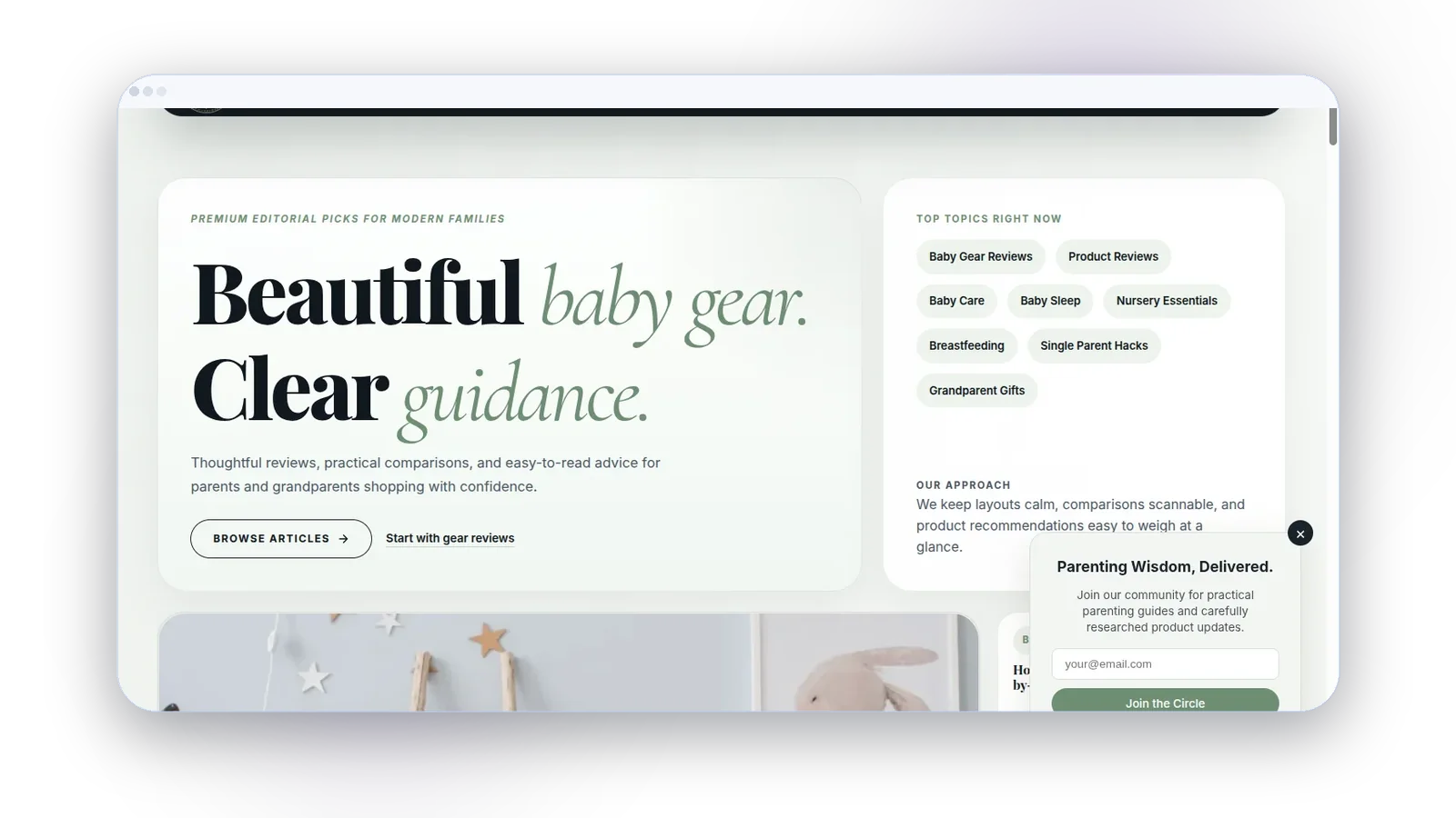 Coo Coo Babys project visual