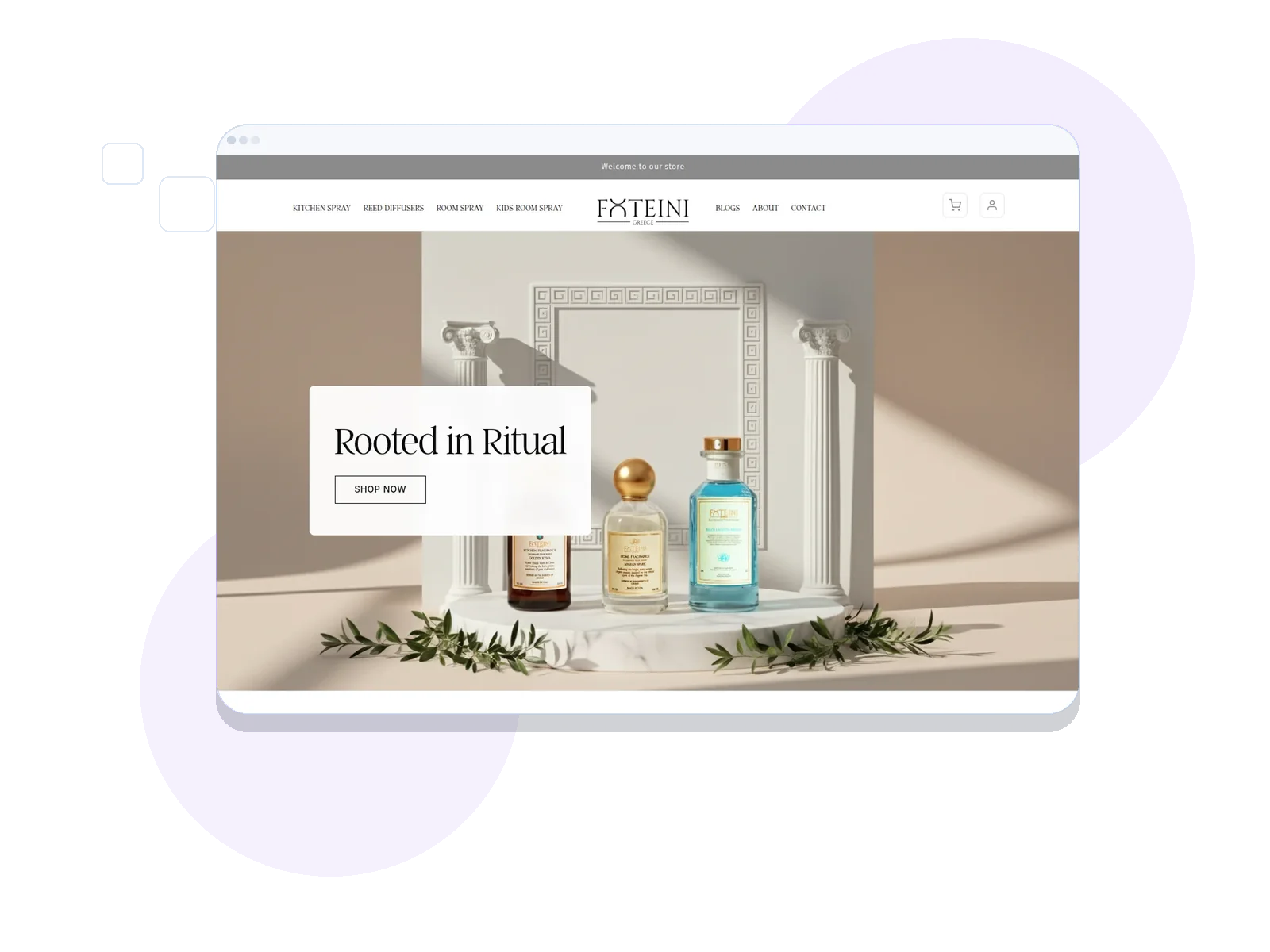 Foteini Aroma case study visual