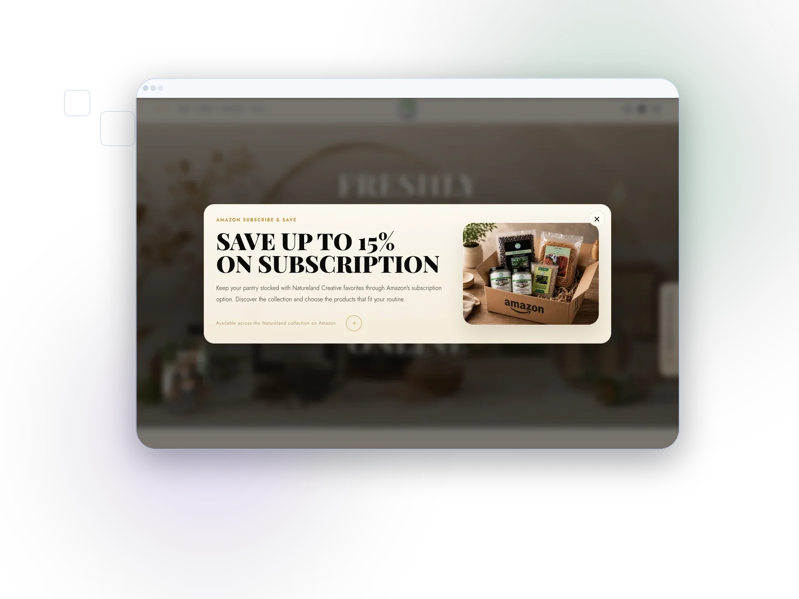 Natureland Creative case study visual