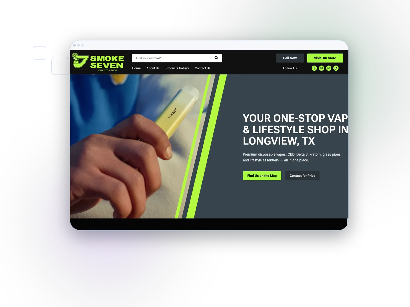 Smoke Seven case study visual