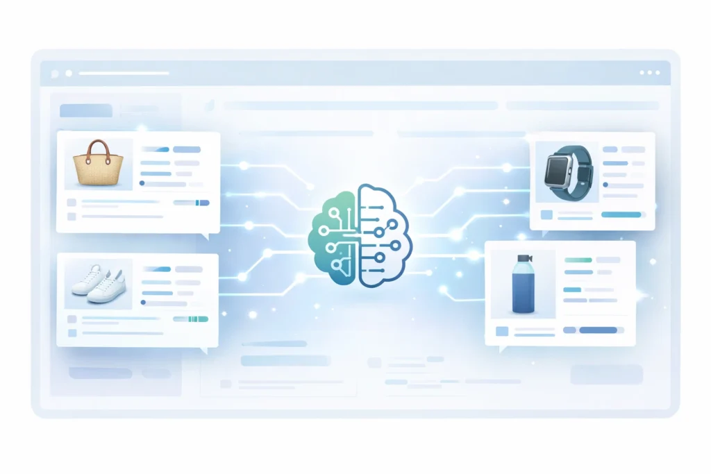 Shopify ChatGPT integration analyzing product data for recommendations