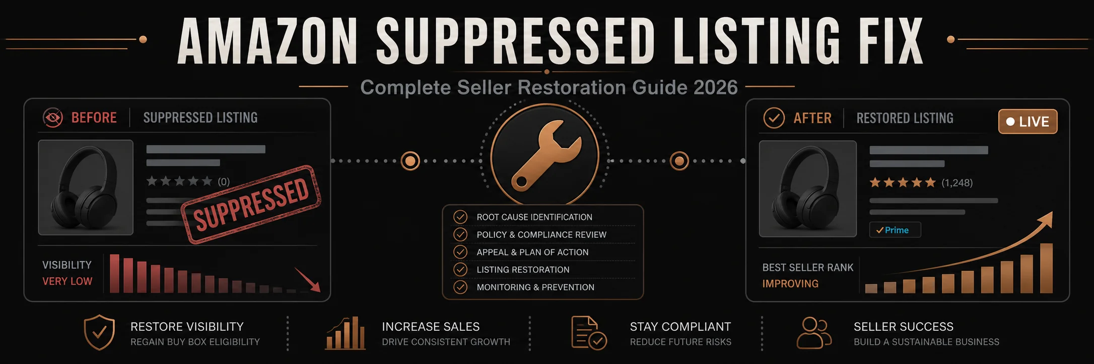 Amazon Suppressed Listing Fix: Complete Seller Guide 2026