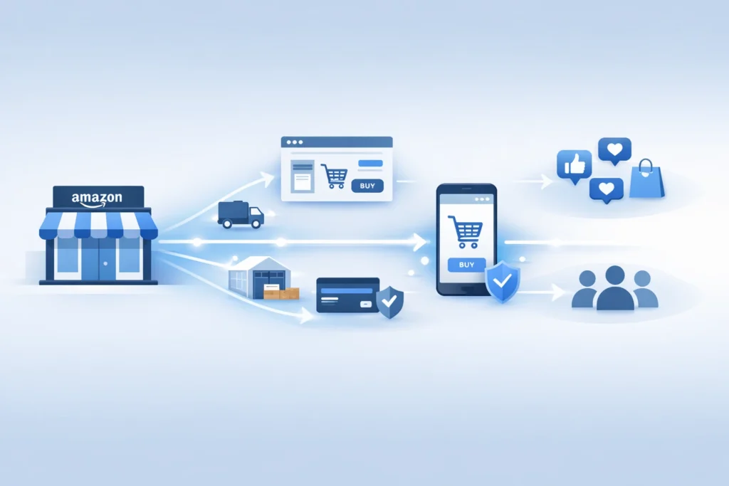 Amazon expanding beyond marketplace into ecommerce ecosystem