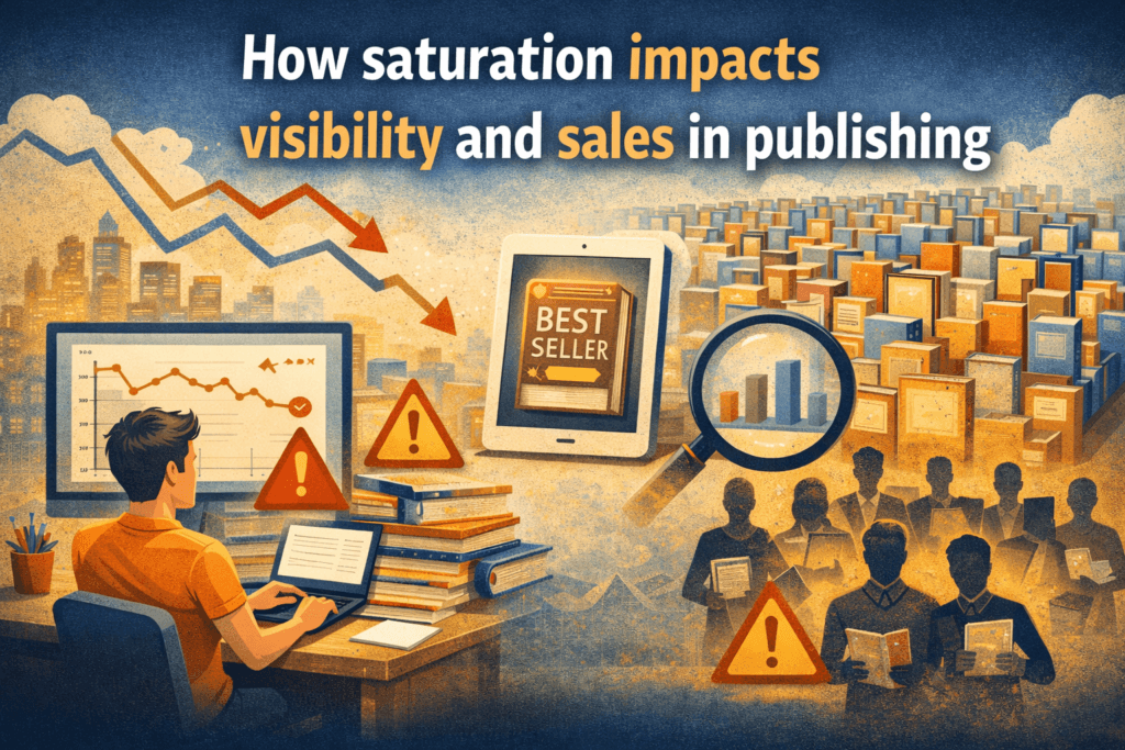 is kdp saturated impact on book visibility and sales