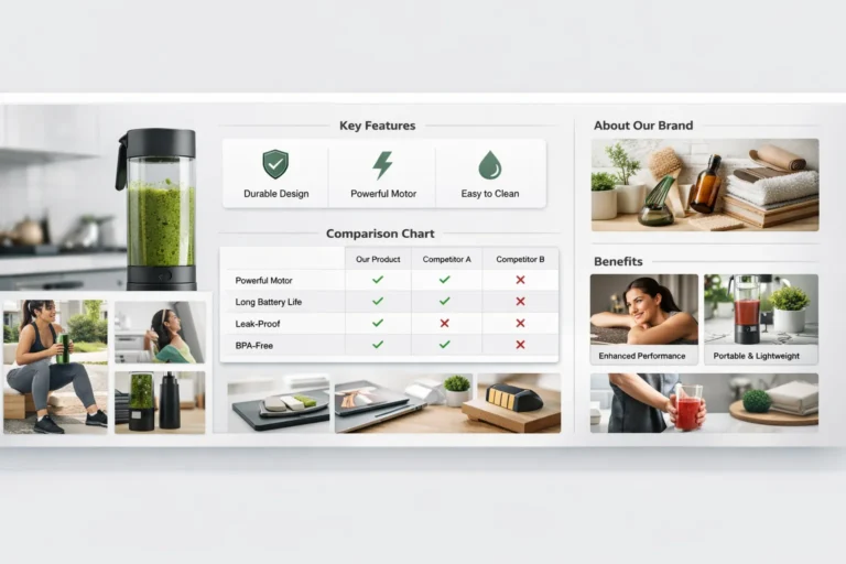 amazon a plus content high quality product page layout improving buyer trust