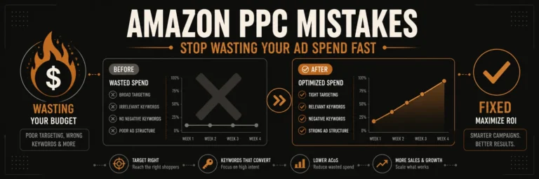 Aamazon PPC Mistakes: Stop Wasting Ad Spend Fast