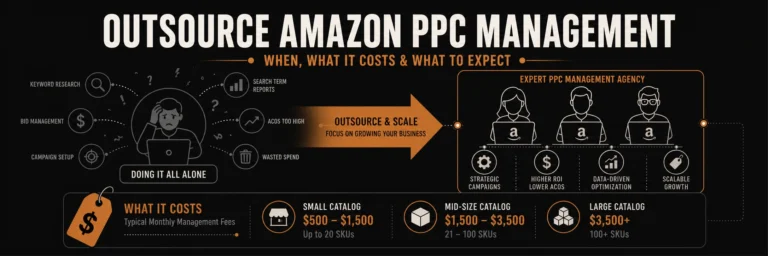 Outsource Amazon PPC Management: When to Do It, What It Costs, and What to Expect