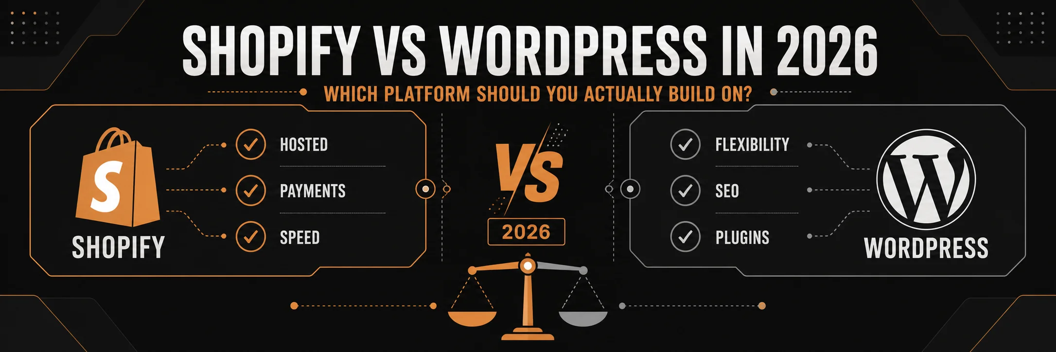 Shopify vs WordPress in 2026: Which Platform Should Your Business Actually Build On?